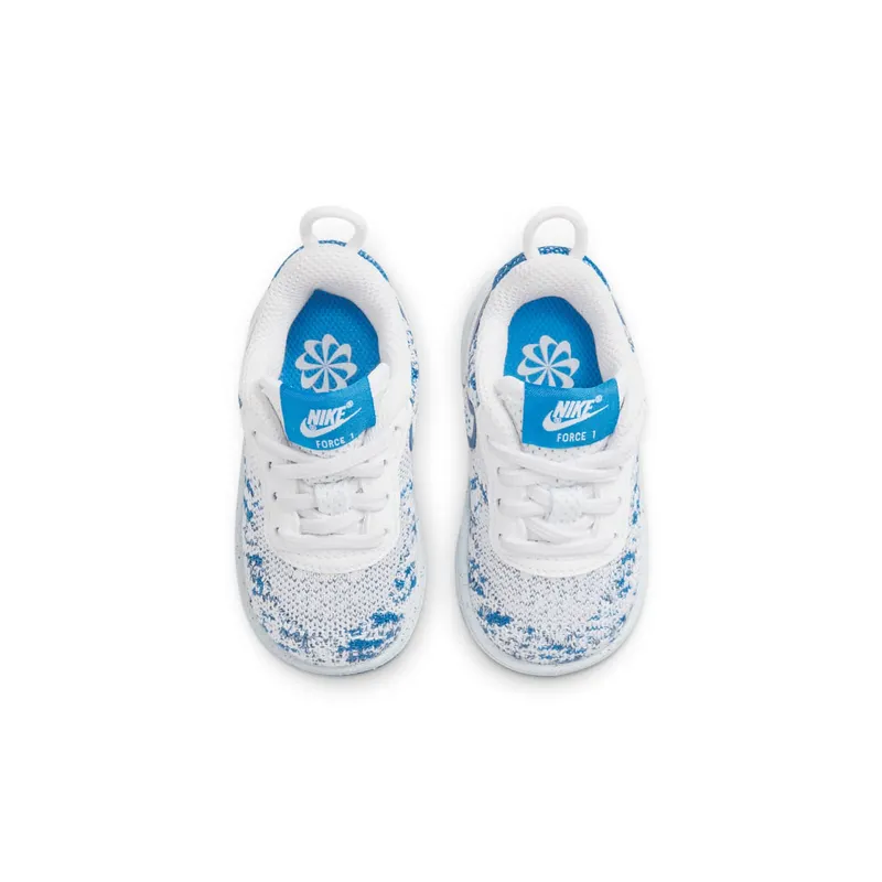 Nike Force 1 Crater Flyknit Baby/Toddler White (DN4183-100)
