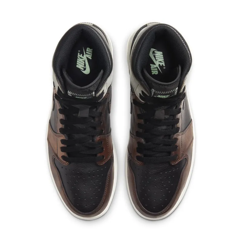 Jordan 1 Retro High Patina – “Black / Grey / Rust” (555088-033)