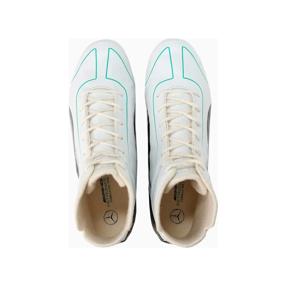 Puma Mercedes F1 Speedcat Pro Replica Motorsport Shoes White/Green/Black (307152-01)