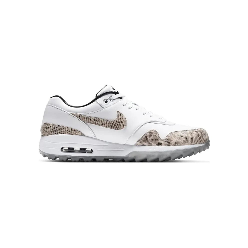 Nike Air Max 1 Golf Snakeskin White/Atmosphere Grey (CI6876-101)