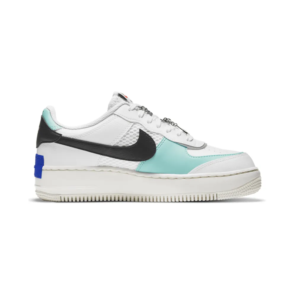 Nike Air Force 1 Shadow White Blue Black (W) (DH1965-100)