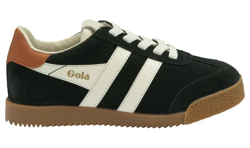 Gola sneaker zwart/off white/moody orange (CKA538BW)