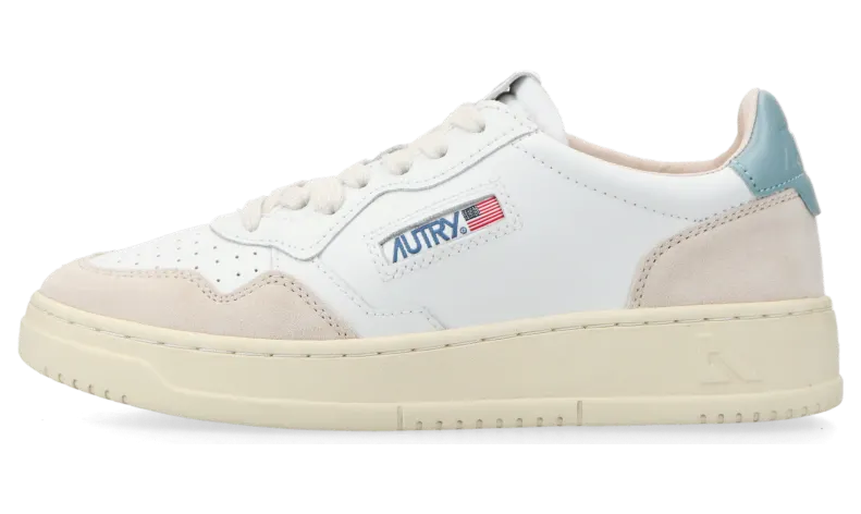 Autry Medalist Low W (weiß / silberblau) – AULWLS79