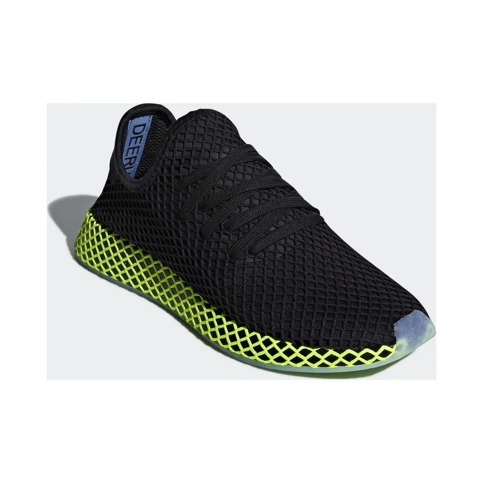 adidas Deerupt Core Black Ash Blue Core Black/Core Black/Ash Blue (B41755)