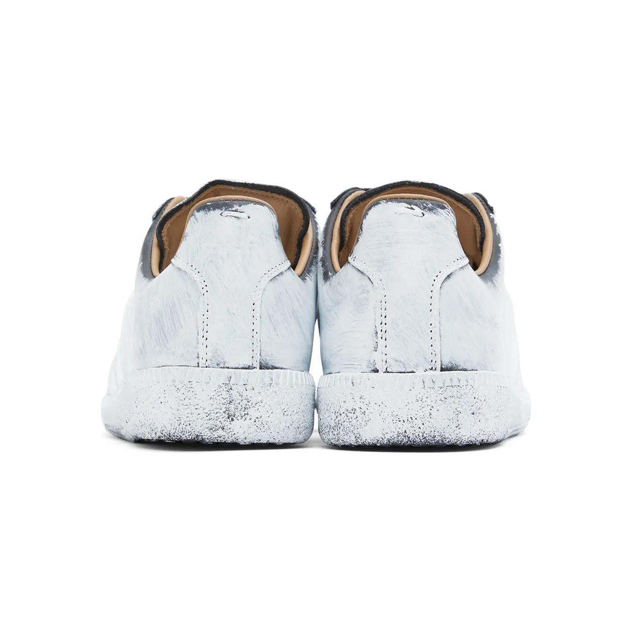 Maison Margiela Off-White Painted Replica Sneakers (S37WS0566 P4128) (2)