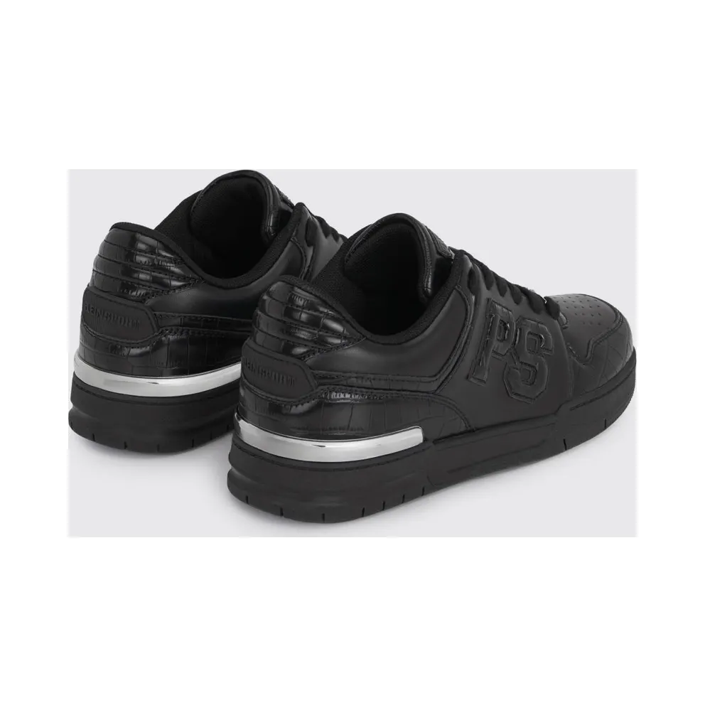 Plein Sport Crocodile Print Leather Black (SAFSUSC0934SLE004N0202)