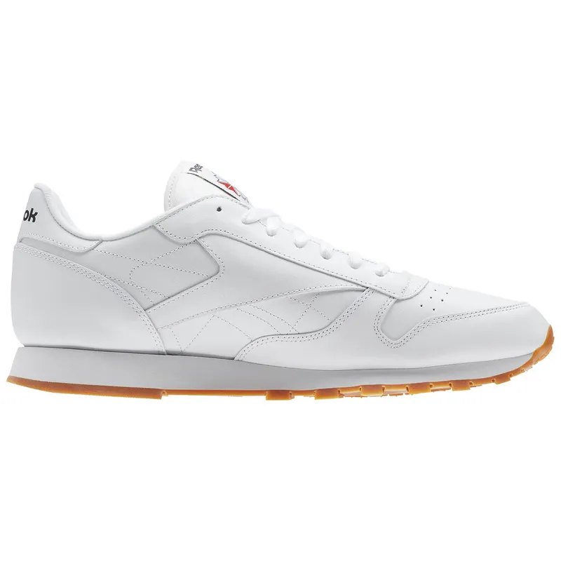 Reebok Classic Leather White White/Gum (Other Brands Reebok)
