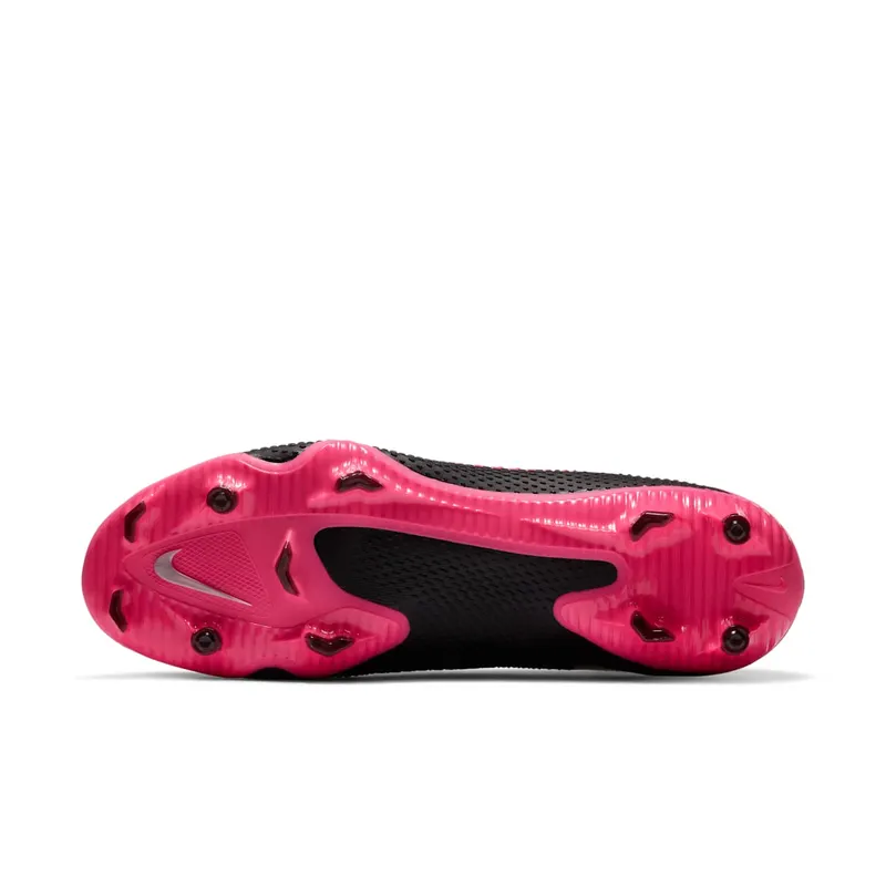 Nike Phantom GT Pro FG Black Pink Blast Black/Pink Blast-Metallic Silver (CK8451-006)
