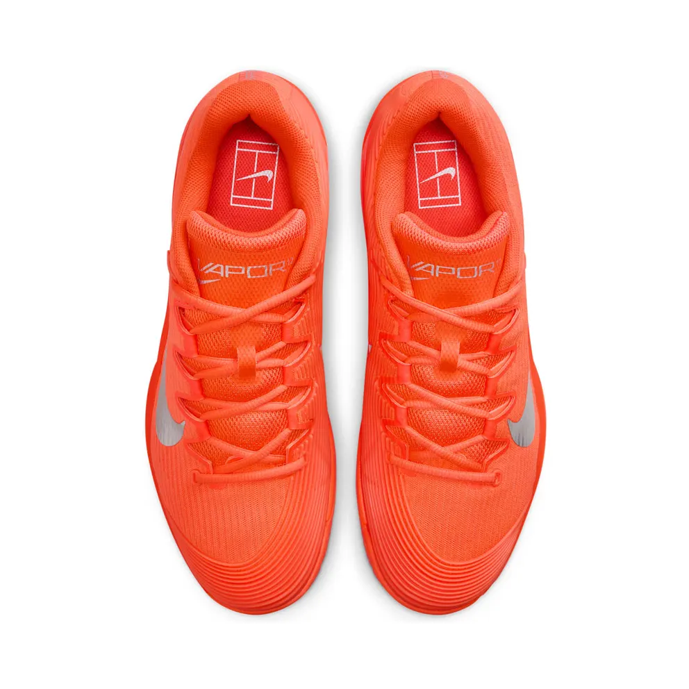 Nike Court Air Zoom Vapor 12 Clay Premium Hyper Crimson Metallic Silver (HQ6029-801)
