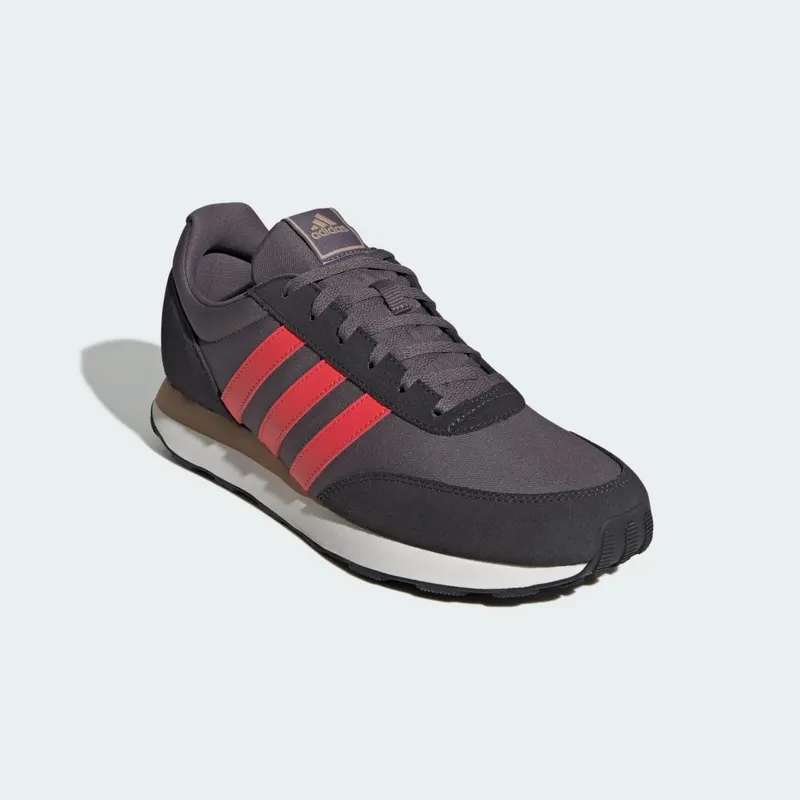 Adidas Run 60s 3.0 Grey Strata / Semi Lucid Red / Carbon (JI4946)