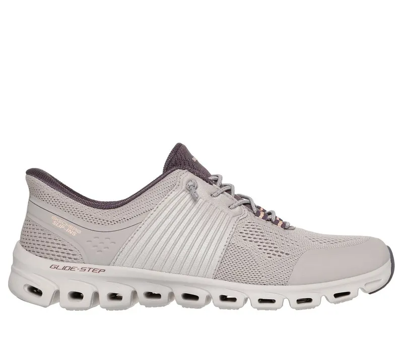 Skechers Slip-ins: Glide-Step – Stargaze – Donker Taupe (104801 DKTP)