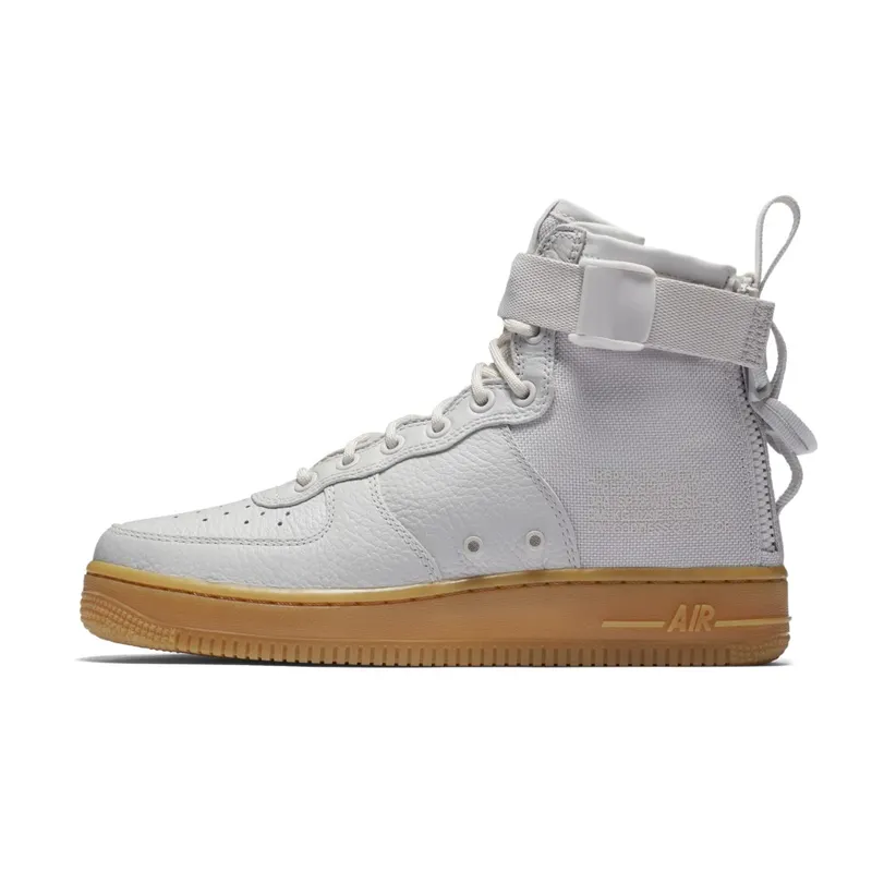 Nike SF Air Force 1 Mid Vast Grey (W) Vast Grey/Vast Grey-Gum Light Brown (AA3966-005)