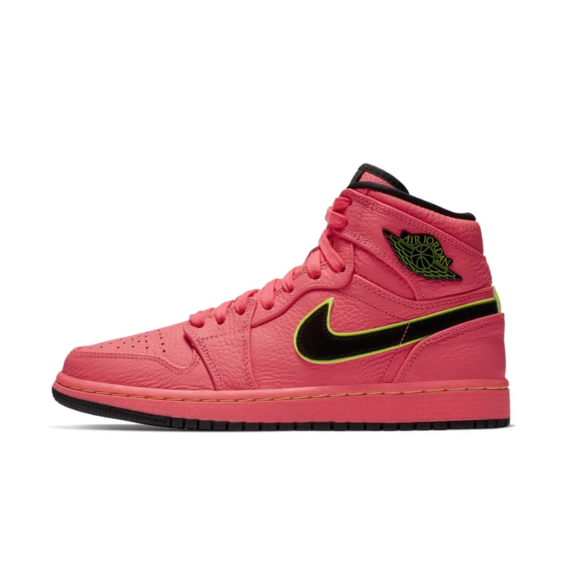 Jordan 1 Retro High Hot Punch (W) Hot Punch/Volt-Black (AQ9131-600)