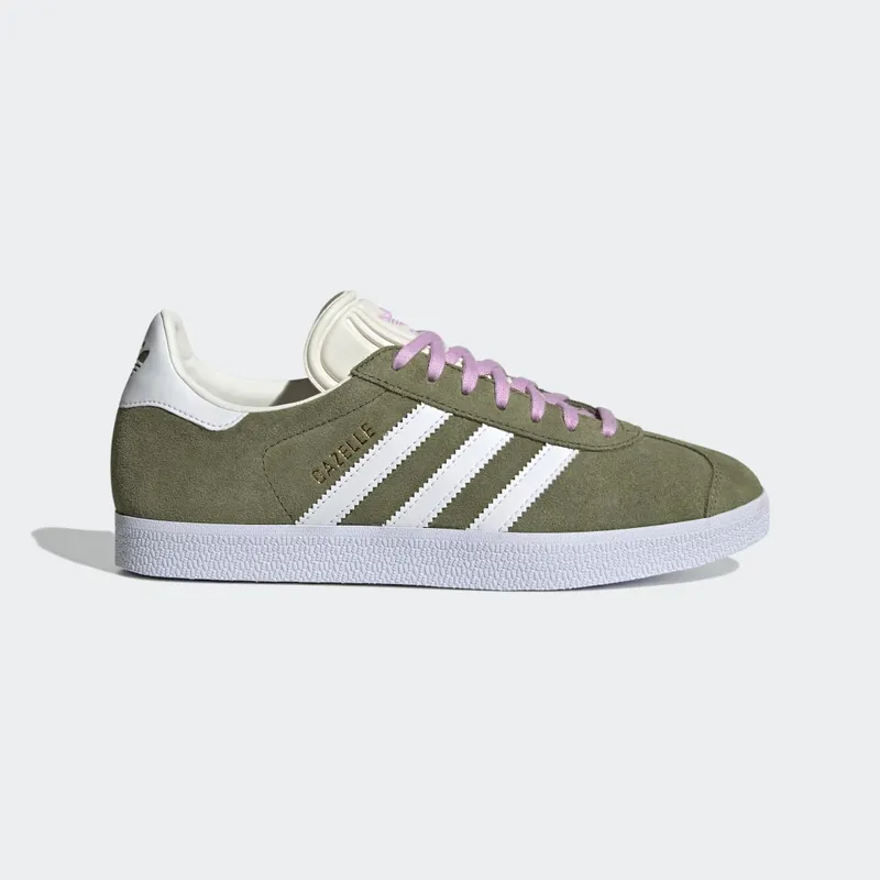 Adidas Gazelle Focus Olive / Cloud White / Off White (GX2055)