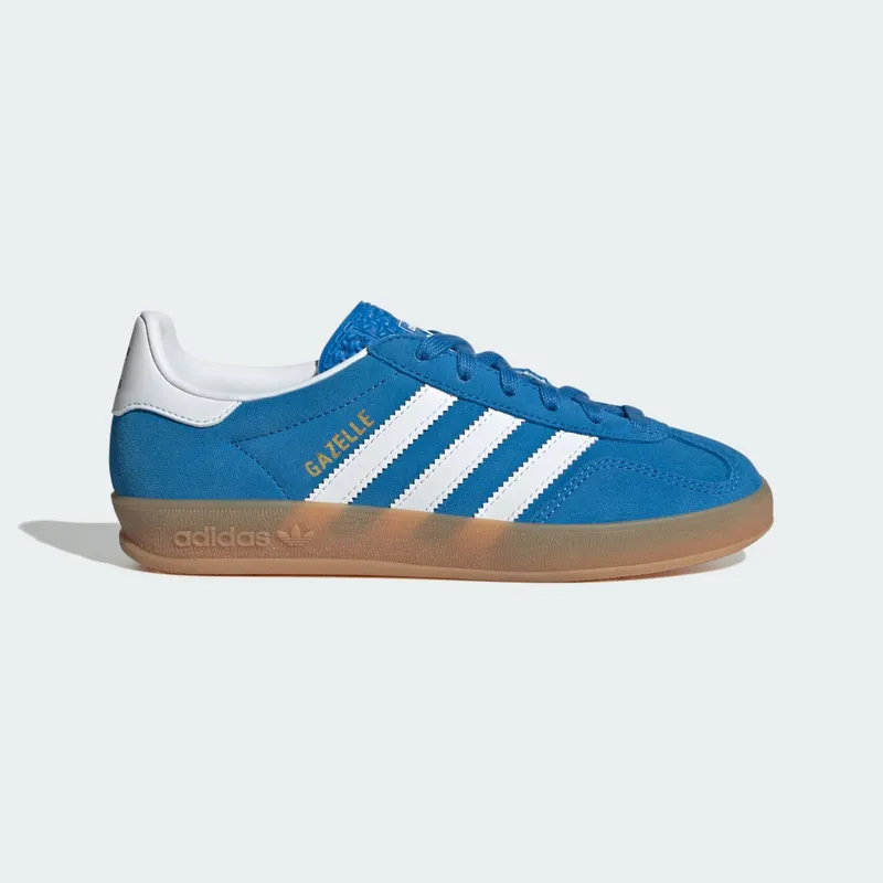 adidas Gazelle Indoor Blue Bird Cloud White Gum (JS3802)