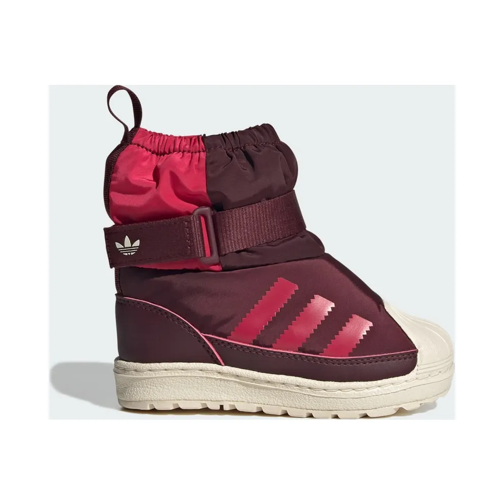 Adidas Superstar 360 Boot Kids Maroon / Wonder White / Ruby Red (JR5805)