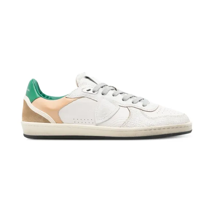 Philippe Model Paris Geperforeerde leren “White” (PGLUUC03)