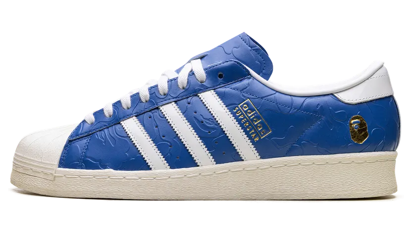 Adidas Superstar Vintage “Bape Blue White” (JR2702)