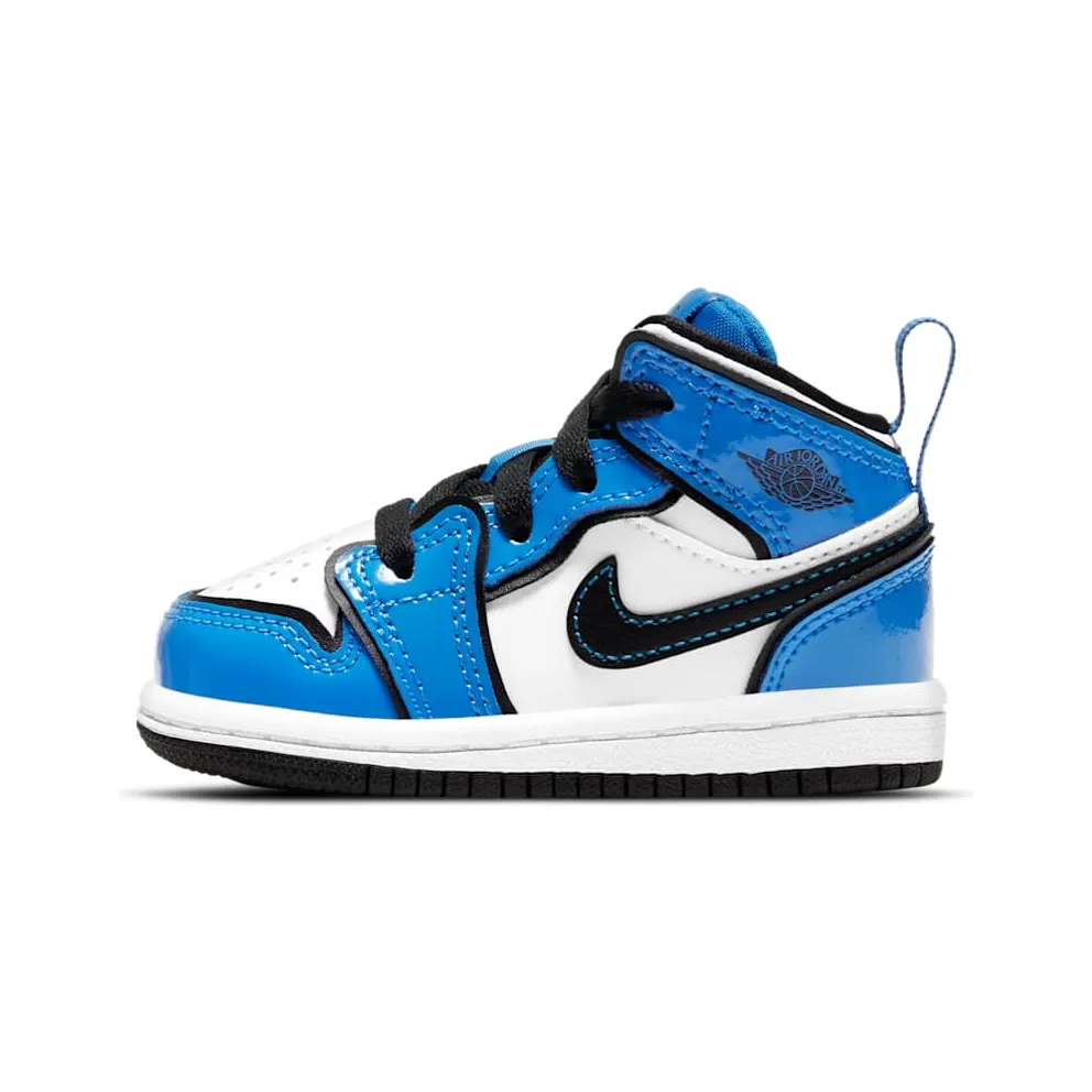 Jordan 1 Mid Signal Blue (TD)