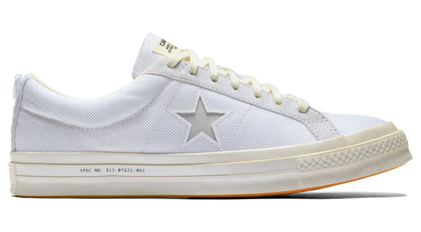 Converse Carhartt WIP x One Star ‘White’ White/White/Vibrant Orange (162821C)