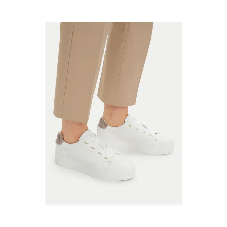 Gant Avona met logoprint “White” (32531170)