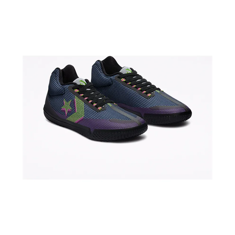 Converse All Star Pro BB Soundwave Mid Black/White/nightfall Violet (170763C)