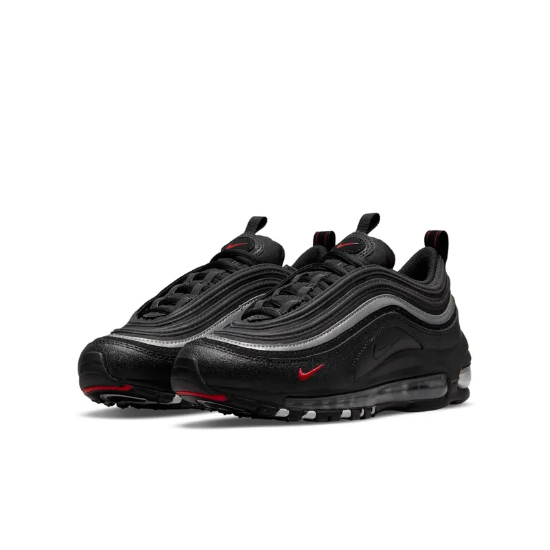 Nike Air Max 97 Black Silver Red (GS) (921522-028)