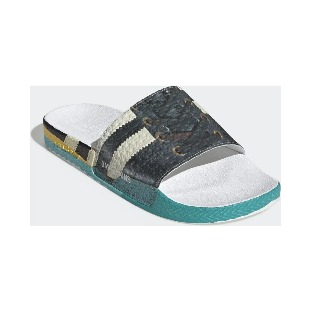 adidas Samba Adilette Raf Simons Core Black/Cloud White/Bright Blue (EE7959)