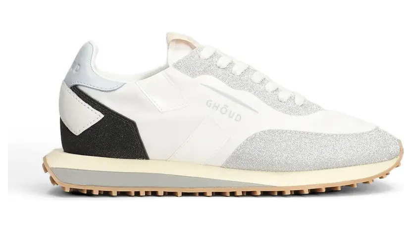 GHŌUD Rush sneakers verfraaid met glitter – Wit (SCLWNG07)