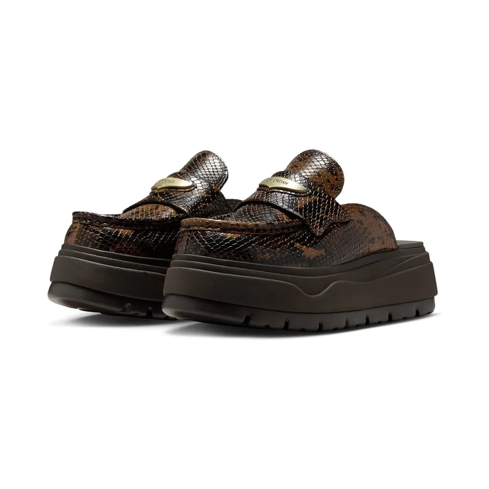 Jordan Mule Croc Velvet Brown (IB1497-200)