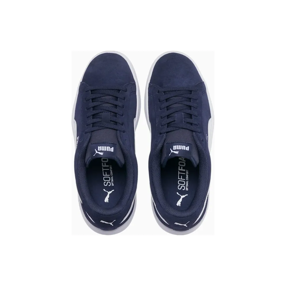 Puma Smash v2 Suede Jr Blue/White (36517602)