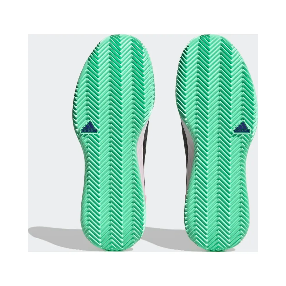 adidas adizero Ubersonic 4 Clay Court Tennis Grey Six / Silver Metallic / Violet Fusion (HQ8373)