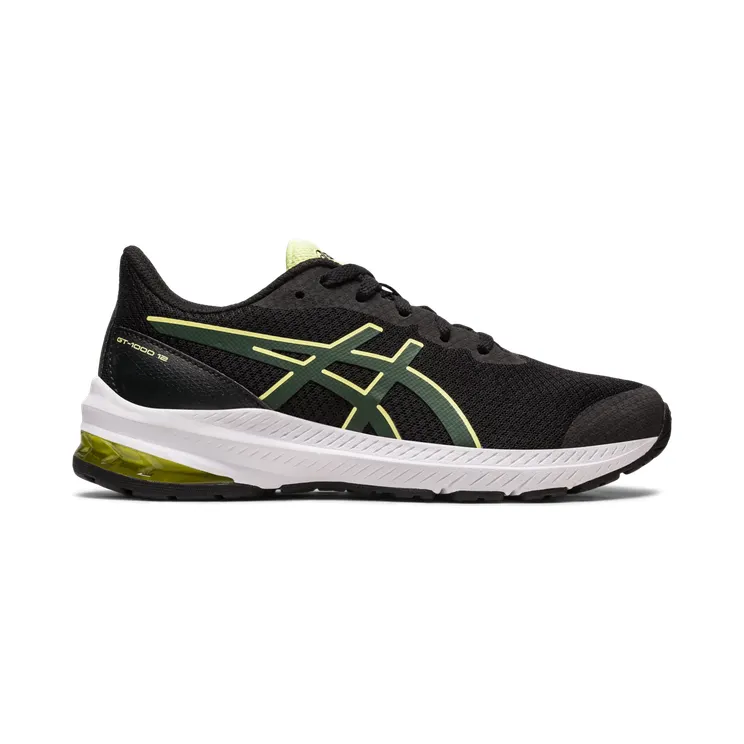 Asics Gt-1000 12 Gs Black/Rain Forest (1014A296.003)