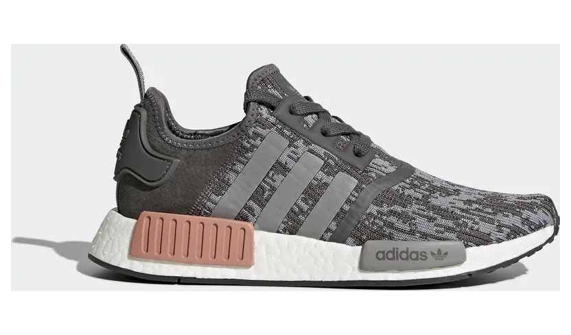 adidas NMD R1 Heather Grey Raw Pink (W)