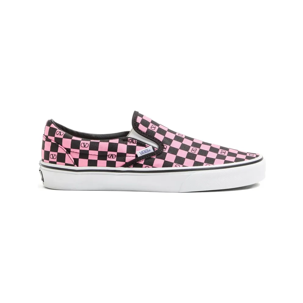 Vans X Valentino Vans Classic Slip-On “Pink/Black” (8Y2S0M96HPK DPM)