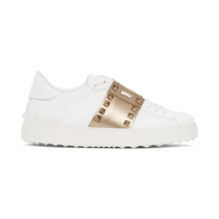 Valentino Garavani Rockstud Open “White/Bronze” (VW2S0A01HEL)