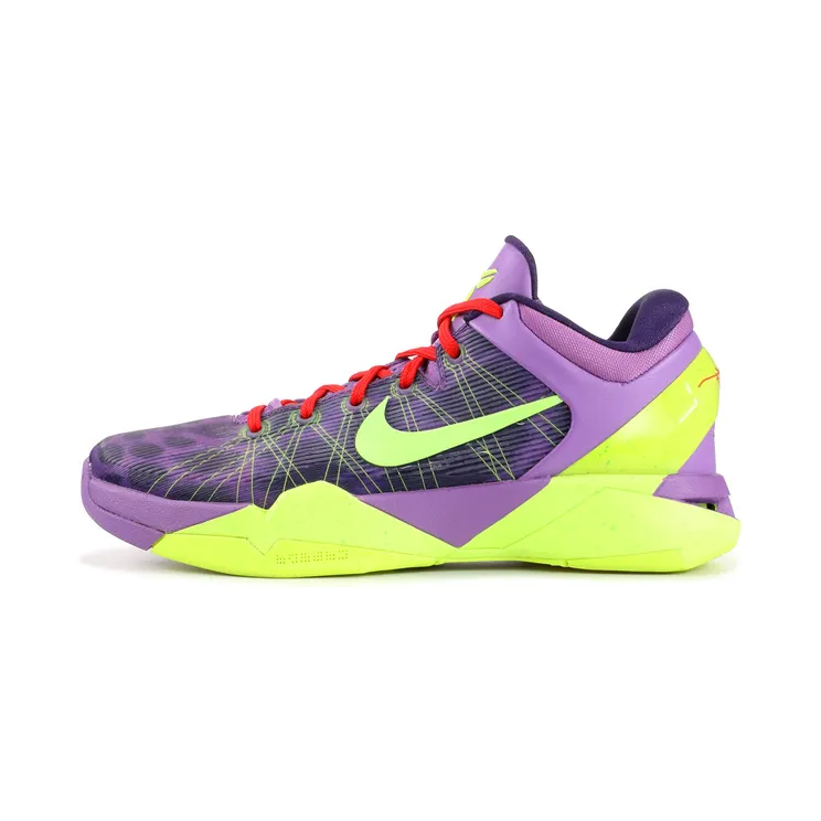 Nike Zoom Kobe 7 Supreme ‘Christmas’ violet pop/volt-ink-action red (488244-500)