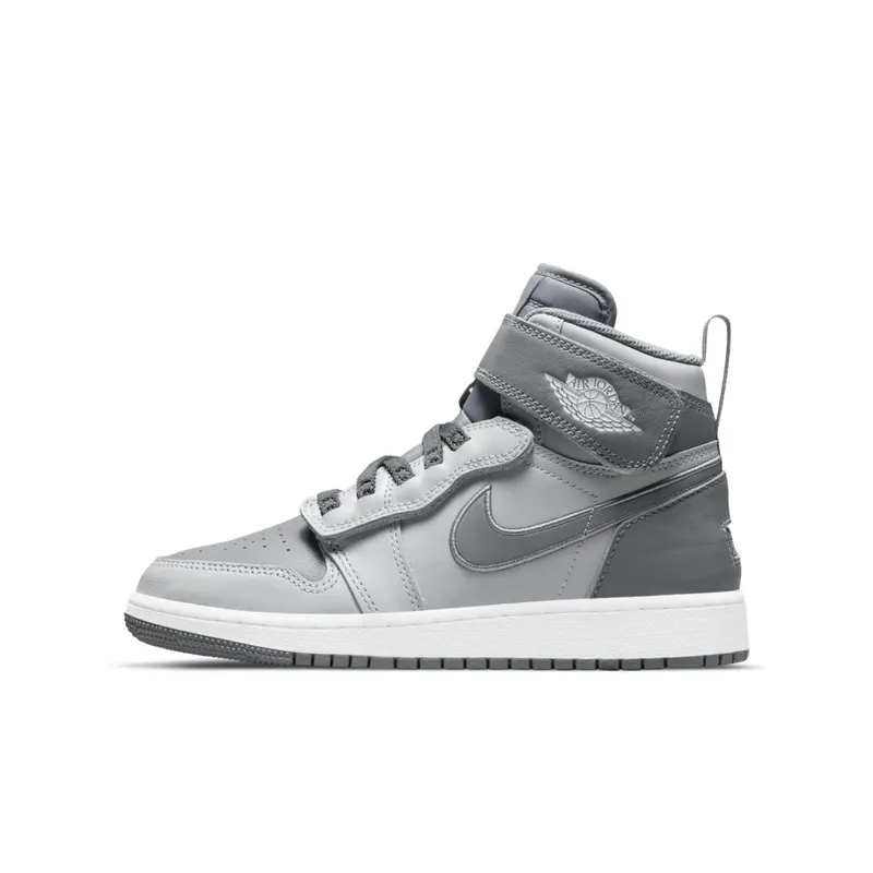 Jordan 1 High FlyEase Light Smoke Grey (GS) (DC7986-003)