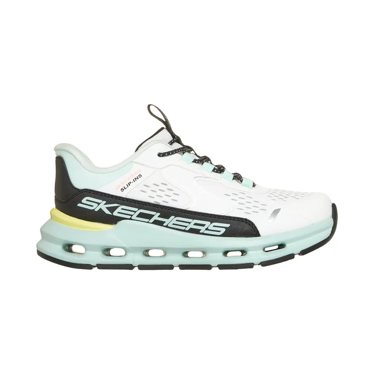 Skechers Slip-ins: Glide-Step – Vista Lane Wit/Turkoois