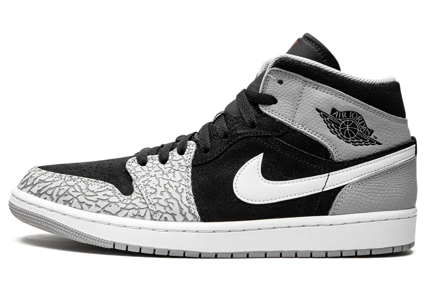 Air Jordan 1 Mid Elephant Print (GS) (DM6216-016)