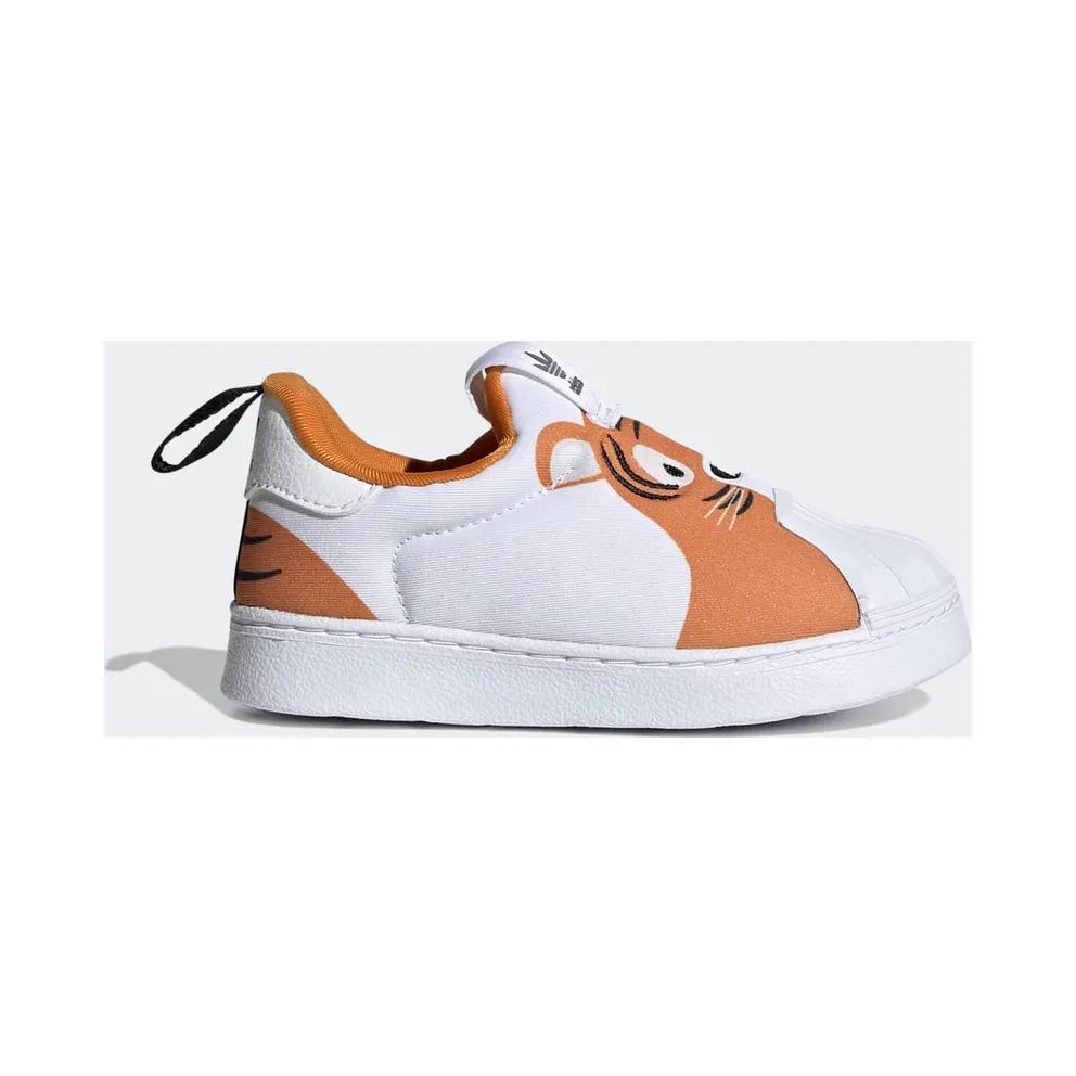 adidas Superstar 360 Schuh Cloud White / Focus Orange / Core Black (Q46176)