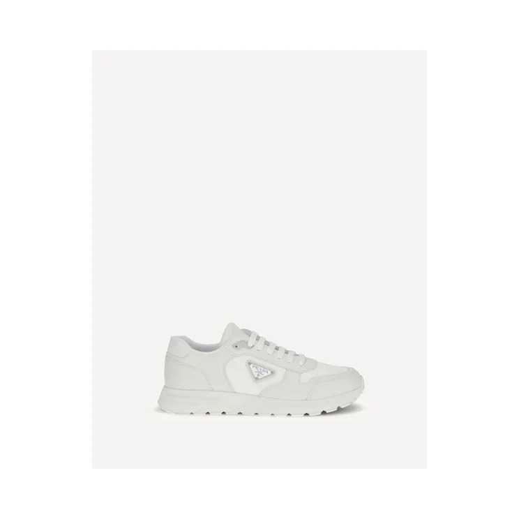 Prada Prax 2.0 aus Re-Nylon und Leder “White” (2EE444FG0003LNW)
