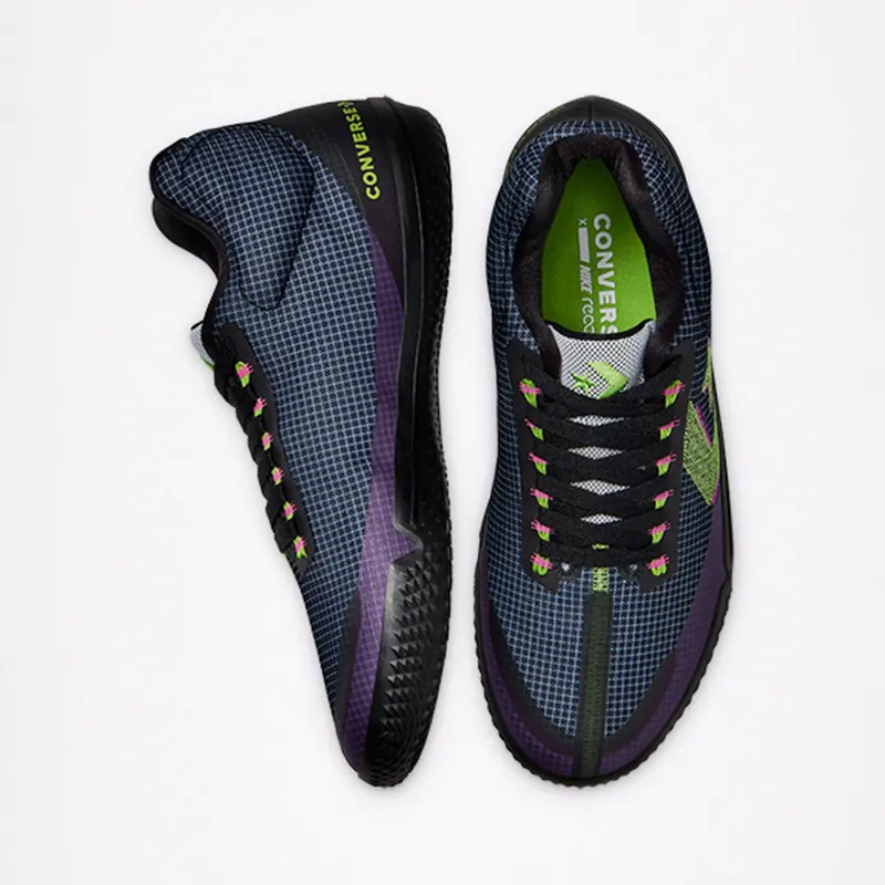 Converse All Star Pro BB Soundwave Mid Black/White/nightfall Violet (170763C)