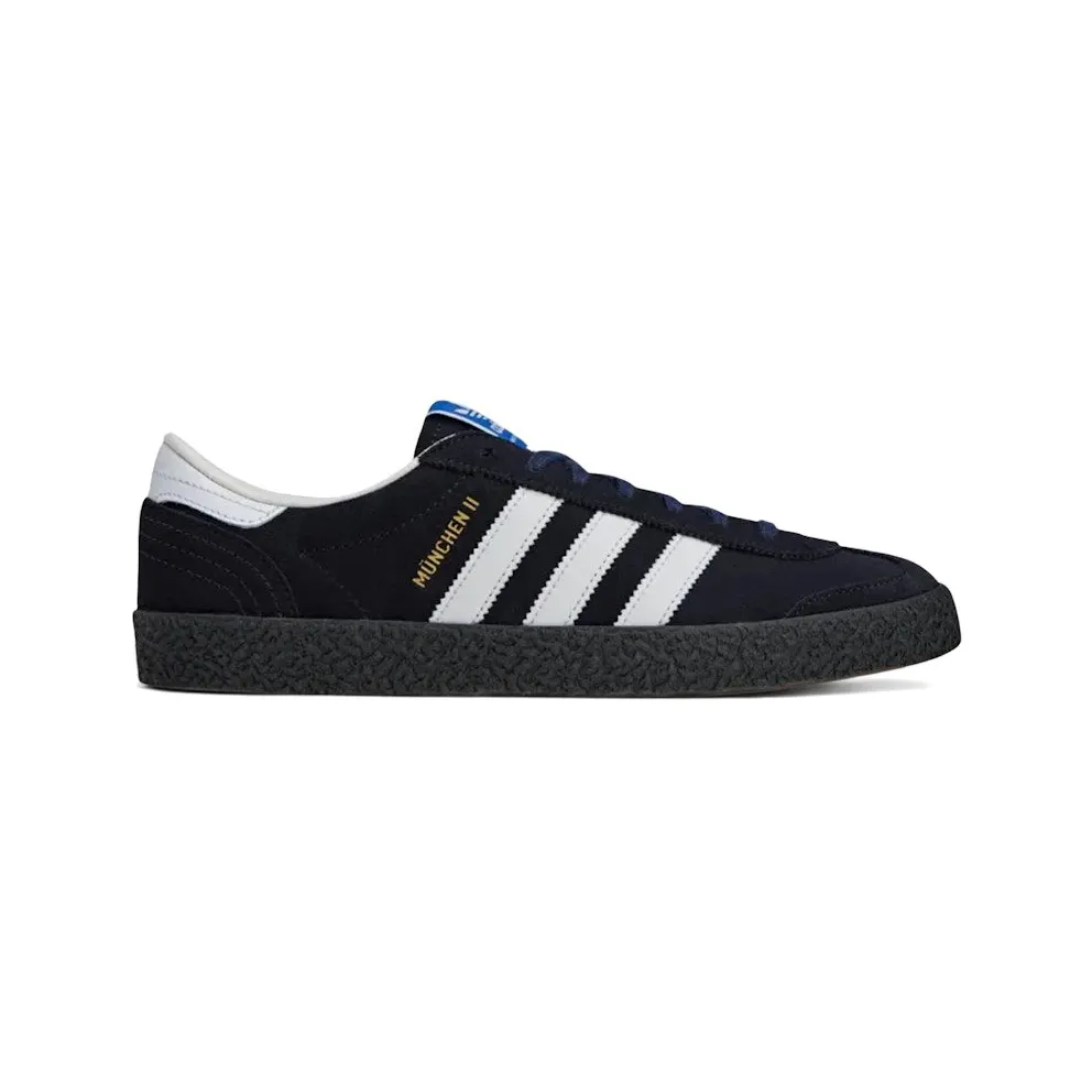 adidas München II SPZL Black Blue Gum (JR1544)