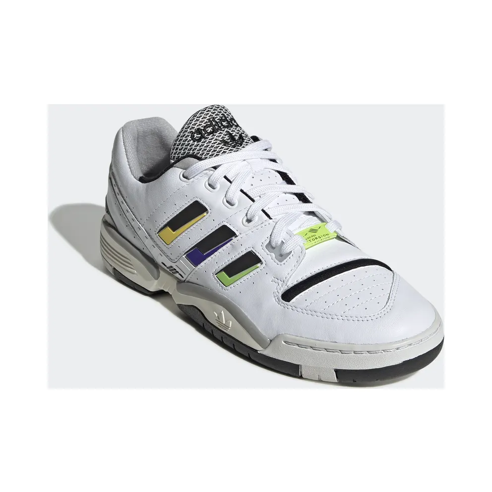 Adidas Torsion Comp ‘White’ White/Core Black/Solar Yellow (EE7376)