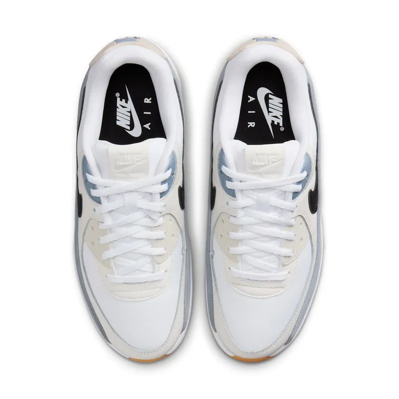 Nike Air Max 90 LV8 “White Ashen Slate Light Orewood Brown Black” (FD4328-106)