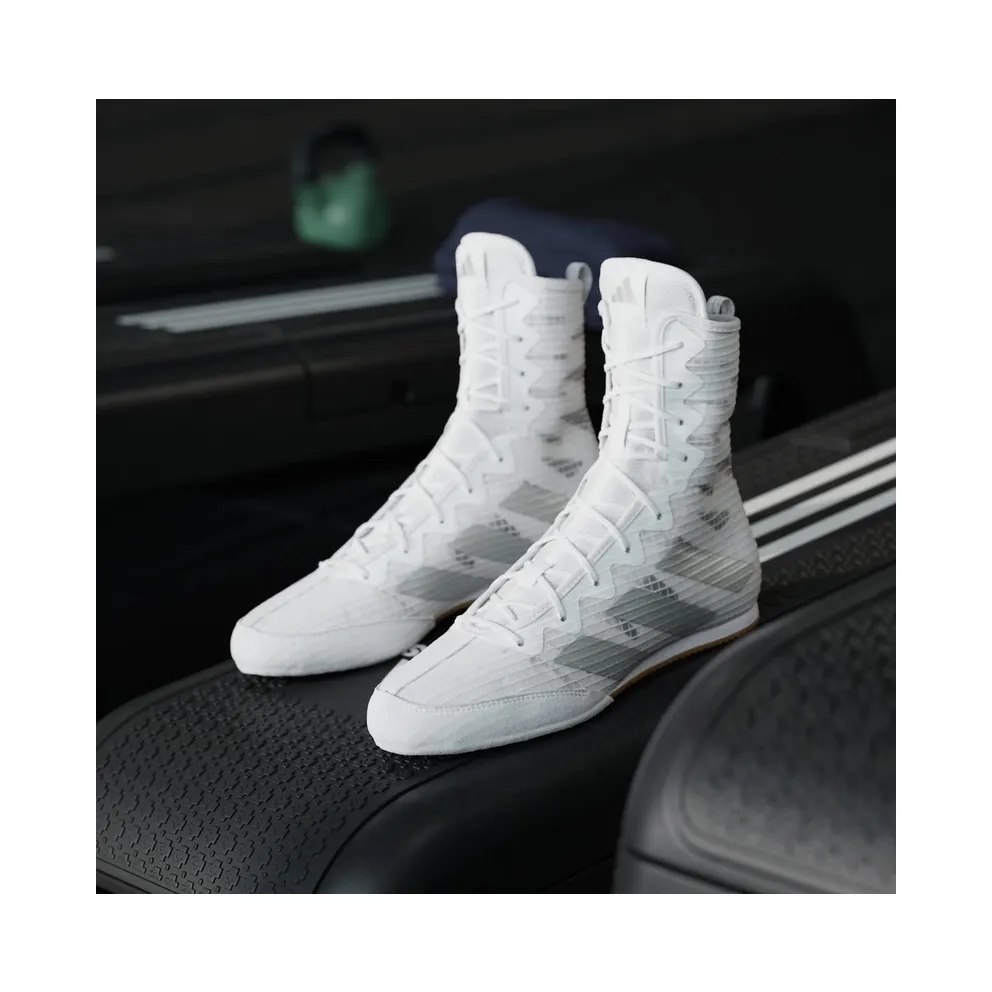 Adidas Box Hog 4 Cloud White / Silver Metallic / Core Black (JS4685)