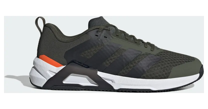 Adidas Dropset Control Trainingsschoenen Night Cargo / Core Black / Impact Orange (JR9294)