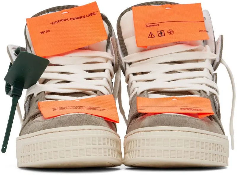Off-White Off-White & Grey Off-Court 3.0 (OWIA112S22LEA0020109)