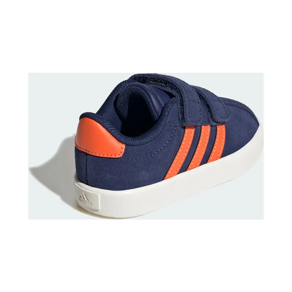 Adidas VL Court 3.0 Dark Blue / Impact Orange / Gold Metallic (JR2217)
